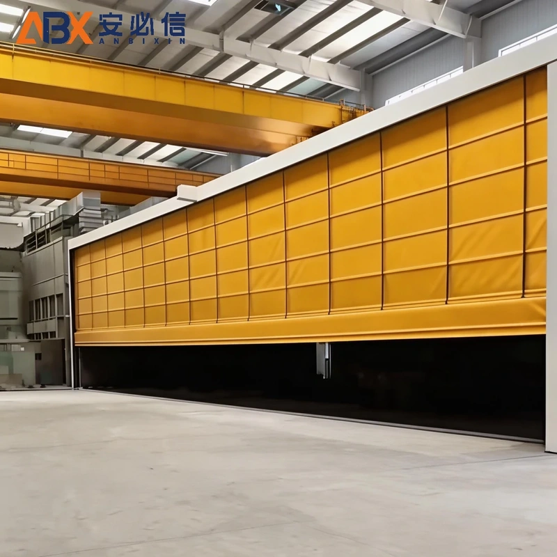 延安市PVC堆积门